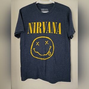 Mens Nirvana  band TShirt